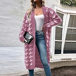 ADJHDFH Girls Sweater Lounge Cardigan For Women