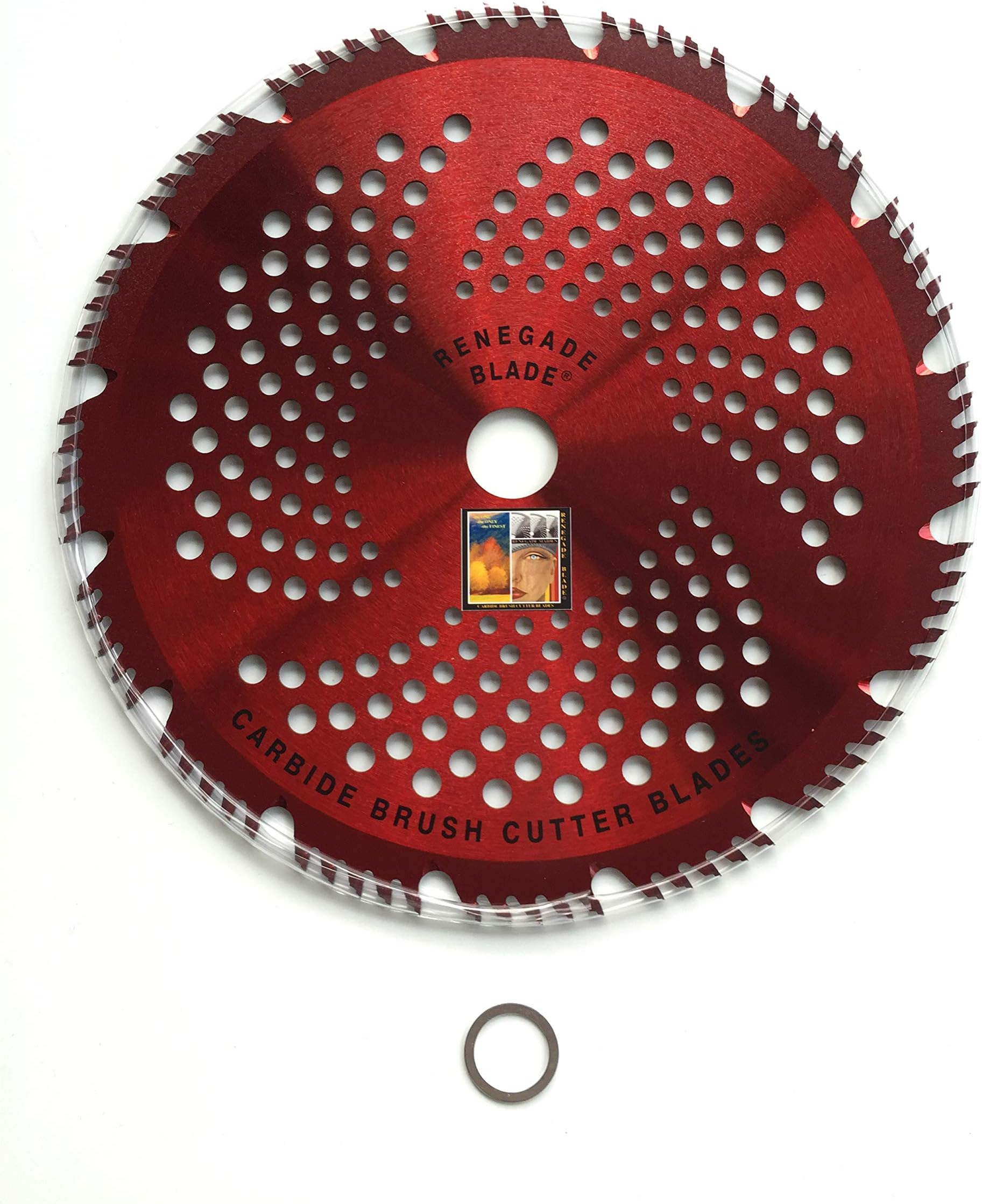 RENEGADE BLADE 2pk-10-80t - RENEGADE RAZOR/HYBRID - COMBO Specialty Carbide Brush Cutter weed eater Blades, 254mm