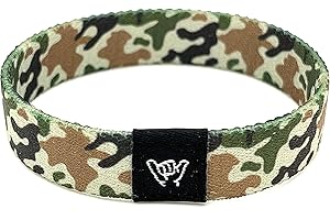 Hang Loose Bands - Southwestern Bracelet for Men, Women & Teens - Comfy Tribal Print and Boho - Western Style Reversible Wristband