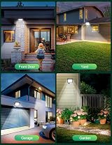 Tailcas 50W Security Lights with Motion Sensor 4500LM IP66 Outdoor Floodlight view 7