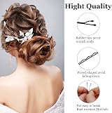Laicky 200 Count Black Bobby Pins with Box Hair Grips Wave Clips 5.2cm view 3