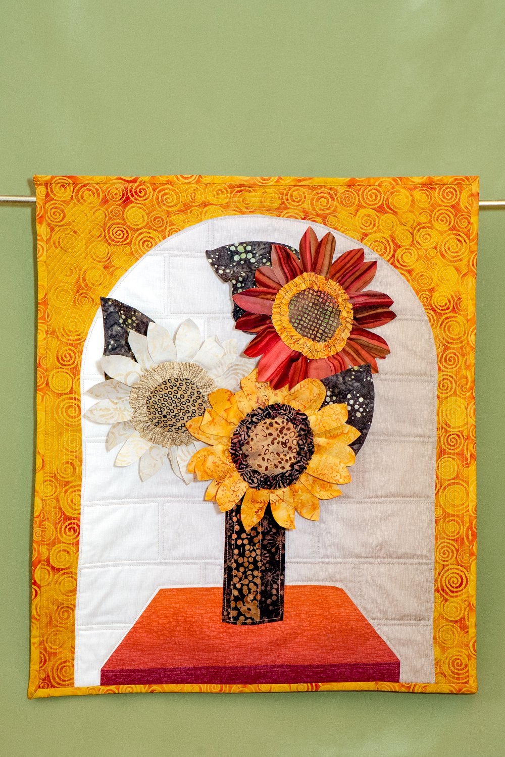 Arts Crafts Sewing Terial Arts 3d Flower Quilt Fabric Painting Dyeing