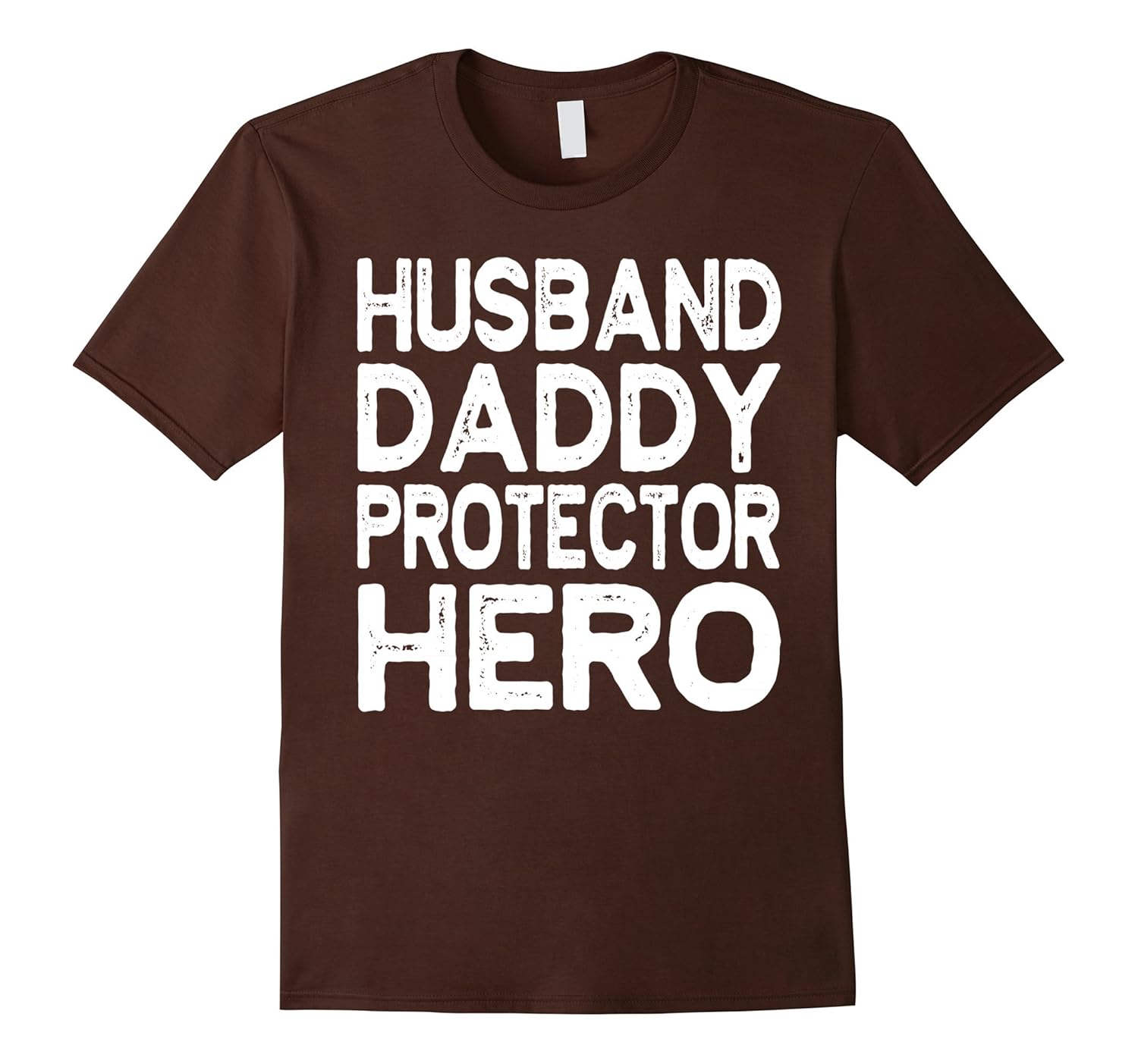 Mens Husband Daddy Protector Hero T-Shirt Funny Dad Gift Dhirt-ANZ