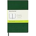 Moleskine Notebook, Pocket, Plain, Myrtle Green, Hard Cover (3.5 x 5.5)