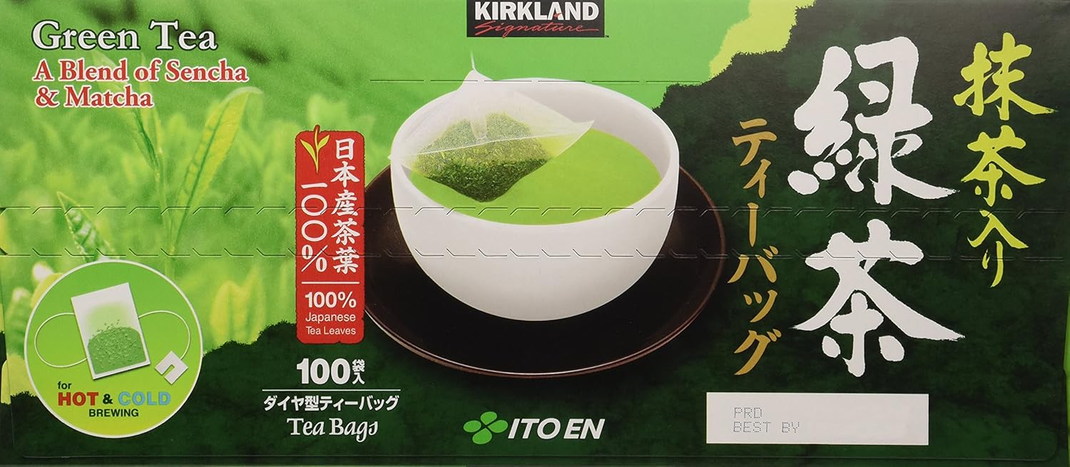 Kirkland ito en matcha blend japanese green tea bags