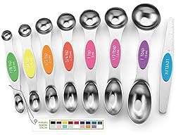 Spring Chef Magnetic Measuring Spoons Set, Dual