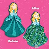 Skillmatics Poke-In Art Magical Princesses Mess-Free Craft Kit view 6