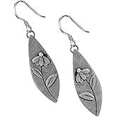 Boho Earrings, Statement Earrings, Teardrop Sunflower Earrings, Dangle Ethnic Earrings for Women, Handmade Bohemian Trendy Boho Vintage Jewelry