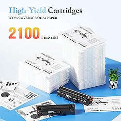 LxTek Compatible Toner Cartridge Replacement for