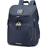 MKF Collection Backpack Bag for Women Vegan Leather Top-Handle Ladies Fashion Travel Bag – Daypack By Mia K