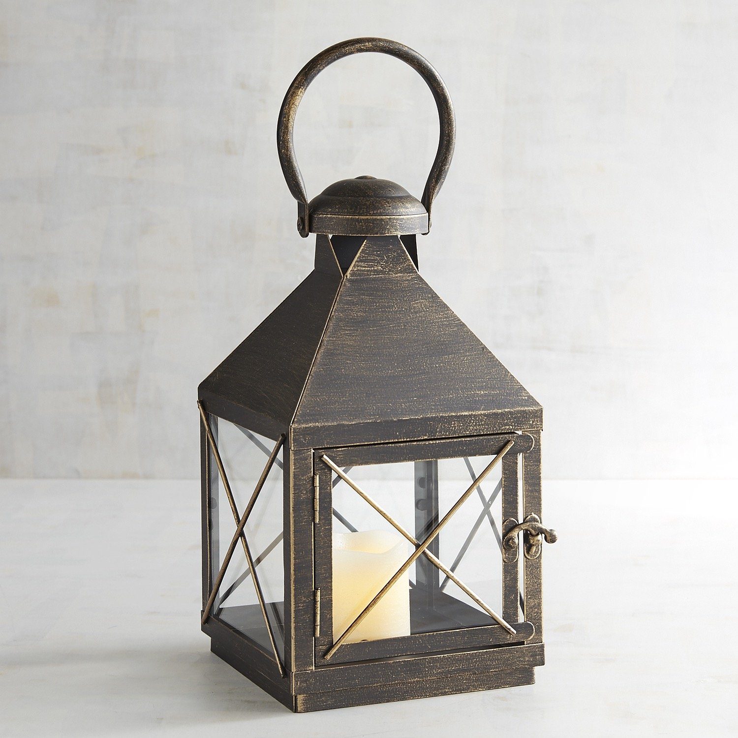 Pier 1 Imports Small Black Metal Lantern Home