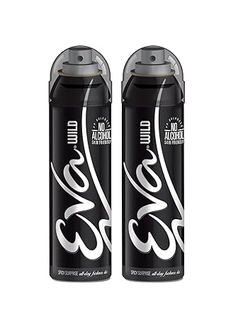 Eva Deodorants 125ml Wild Combo 2 Spray
