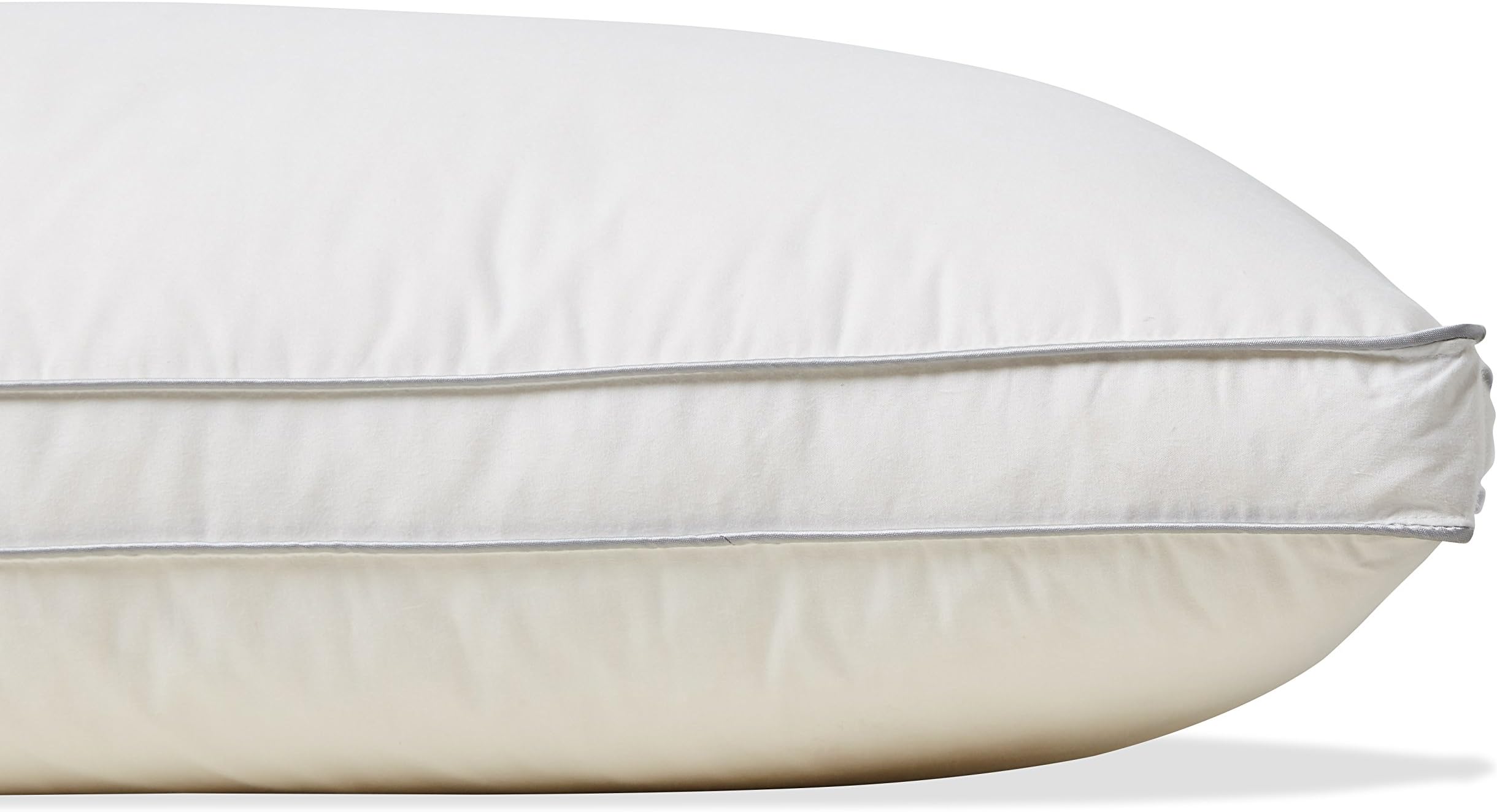 Snow White Goose Down Pillow - Superking Size - Medium/Firm Support | Soak&Sleep