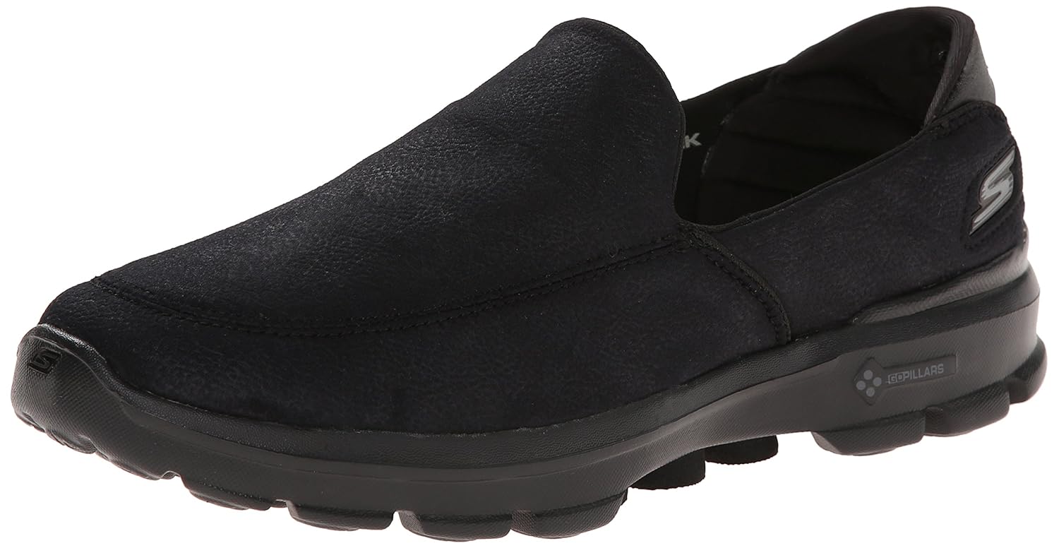 Skechers Men's Go Walk 3 Lt Black Nordic Walking Shoes - 11 UK/India (46 EU)(12 US)(53983 