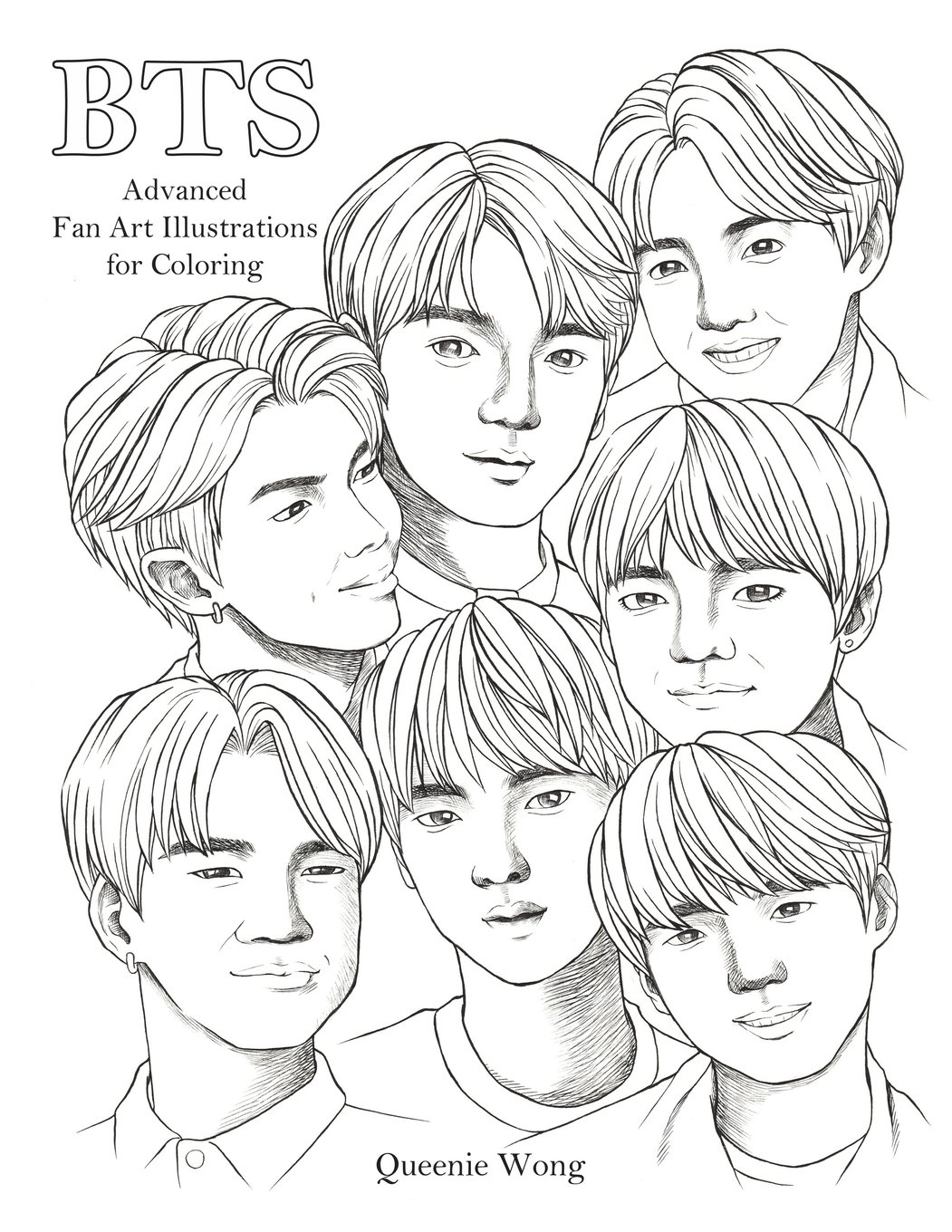 Download Buy Bts Advanced Fan Art Illustrations For Coloring Book Online At Low Prices In India Bts Advanced Fan Art Illustrations For Coloring Reviews Ratings Amazon In