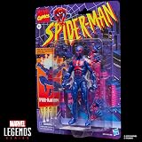 Hasbro Marvel Legends Spider-Man 2099 Retro Cardback Action Figure Red Black view 9