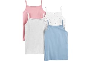 Simple Joys by Carter's Girls and Toddlers' Tank Tops, Pack of 4