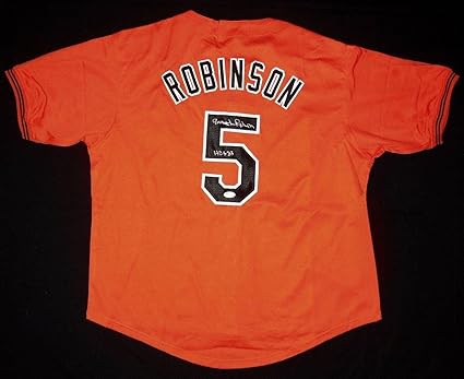 brooks robinson signed jersey