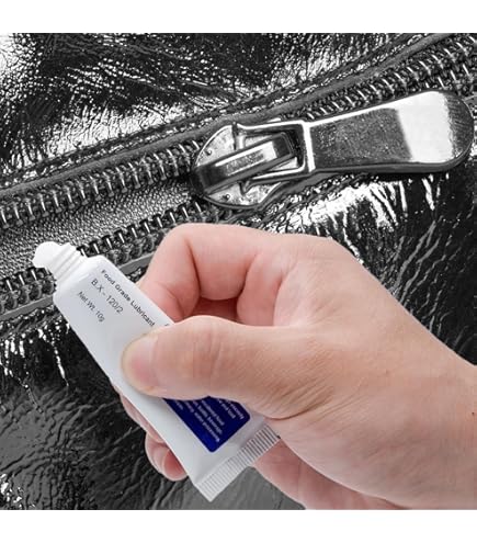 Amazon.com: Zipper-Ease Lubricant Stick by AGS – Fix Stuck Zippers  Instantly | Works on Metal, Plastic & Nylon Zippers | Stainless Wax Formula 