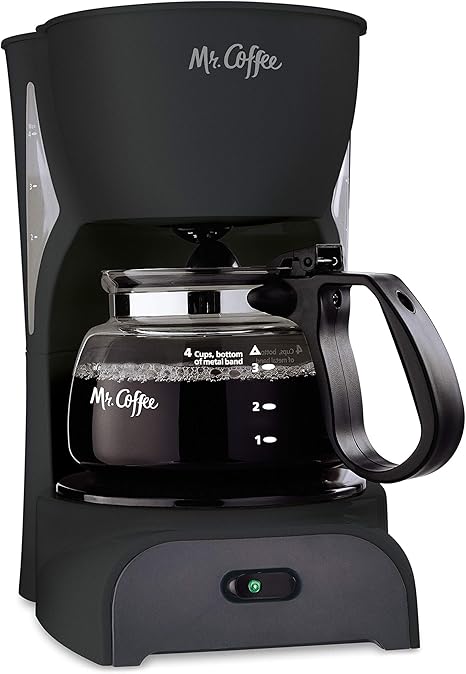 Mr. Coffee Simple Brew Coffee Maker|4 
