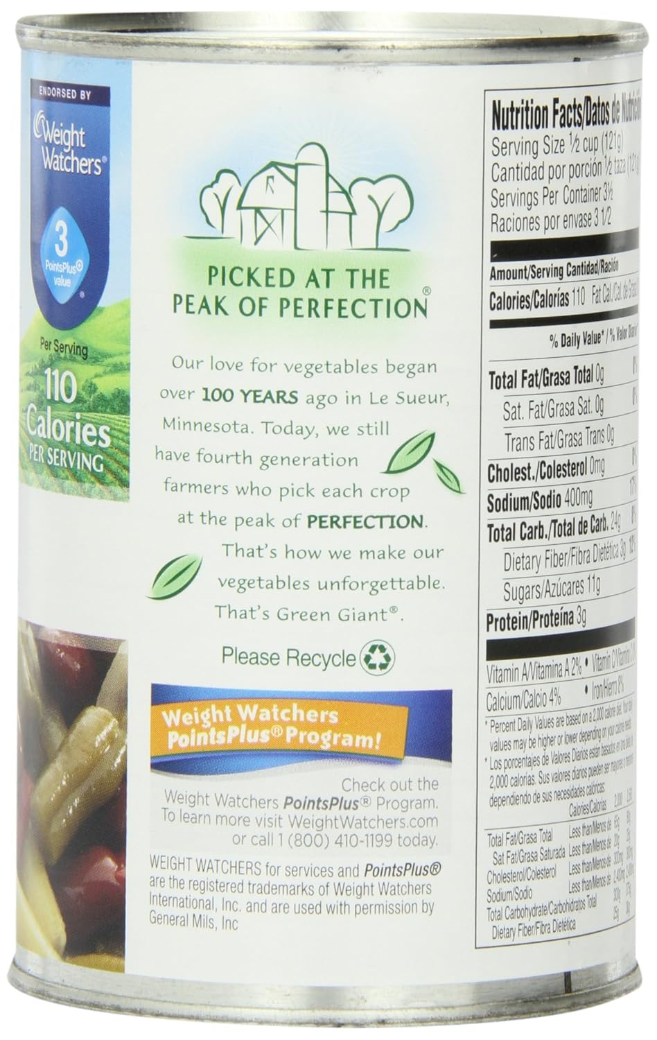 Green Giant Three Beans Salad, 15-Ounce (Pack of 6) : Beans Produce : Grocery & Gourmet Food