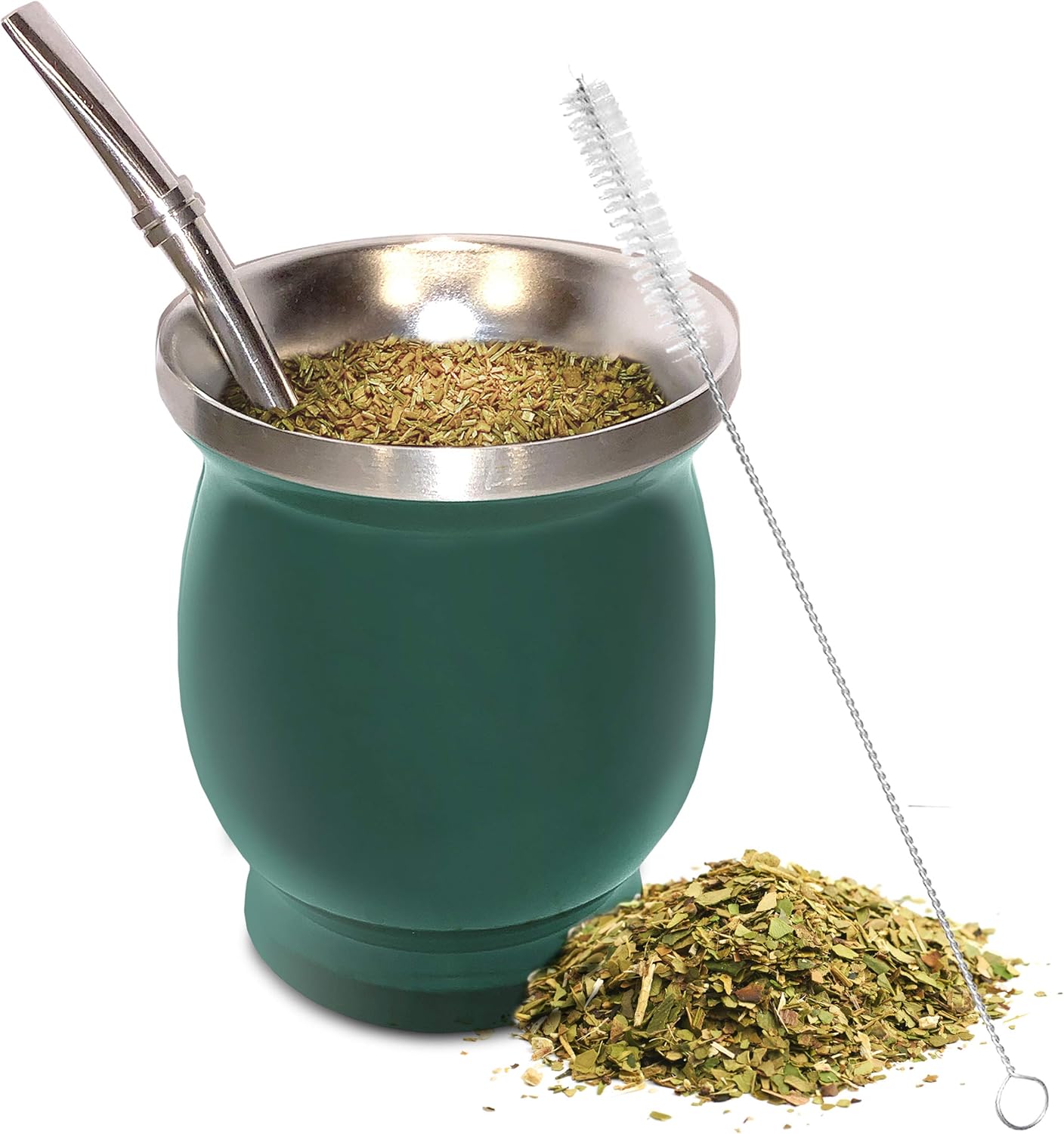 Yerba Mate Natural Gourd/Tea Cup Set 