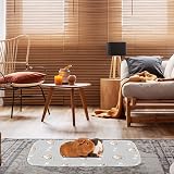 Scenereal Guinea Pig Cage Liner 2 Pack with Cleaning Brush Small Animal Pad view 7