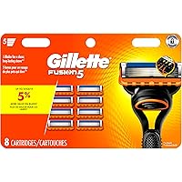 Gillette Fusion5 men's Razor Blade Refills, 8 Count