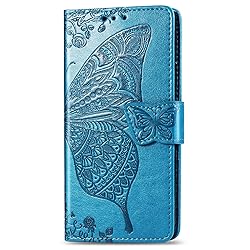 OOPKINS Wallet Case for Huawei Y8P Elegant Embossed