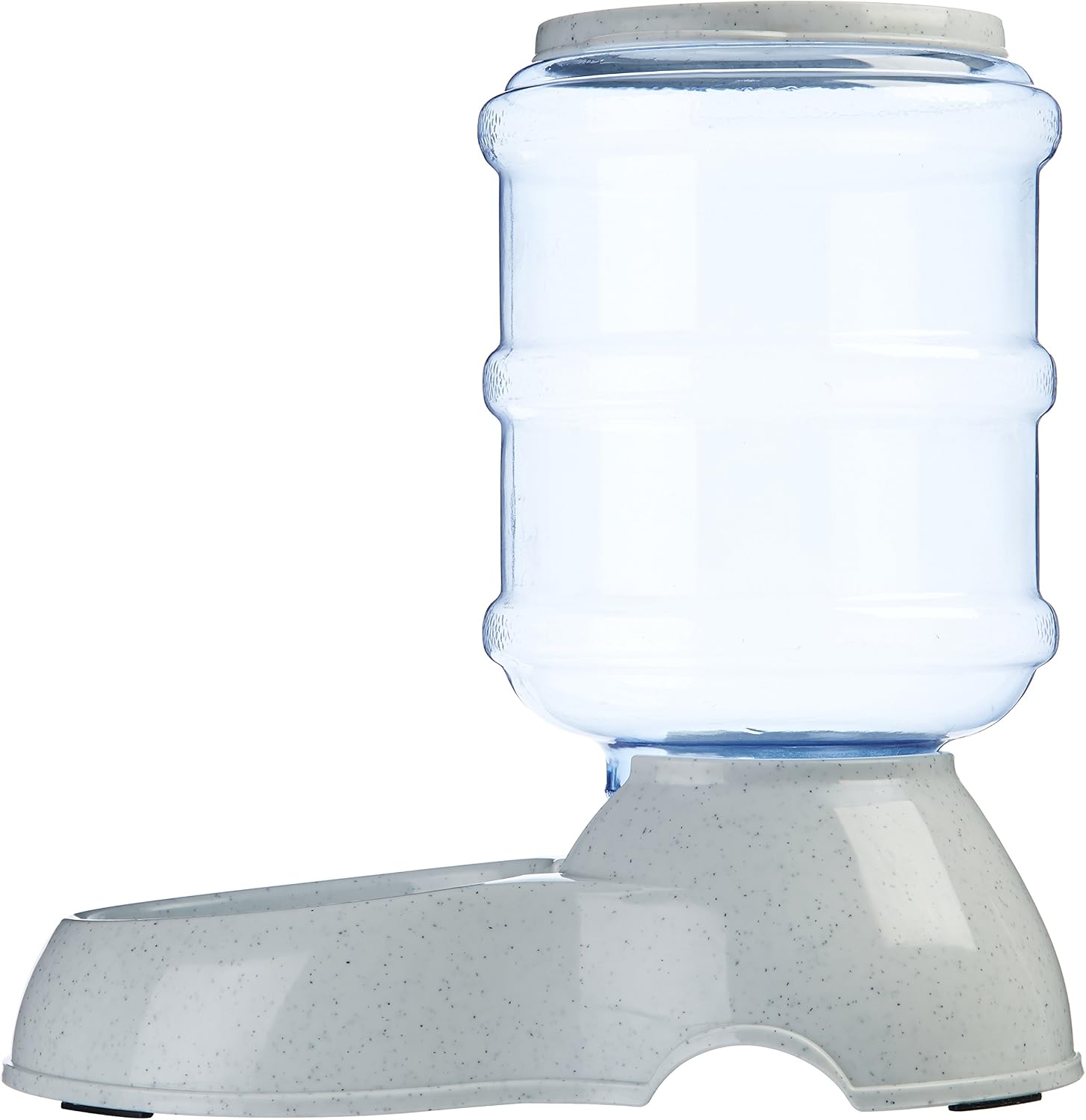 Amazon Basics Dog and Cat Food Feeder, Small, Grey - Image 5