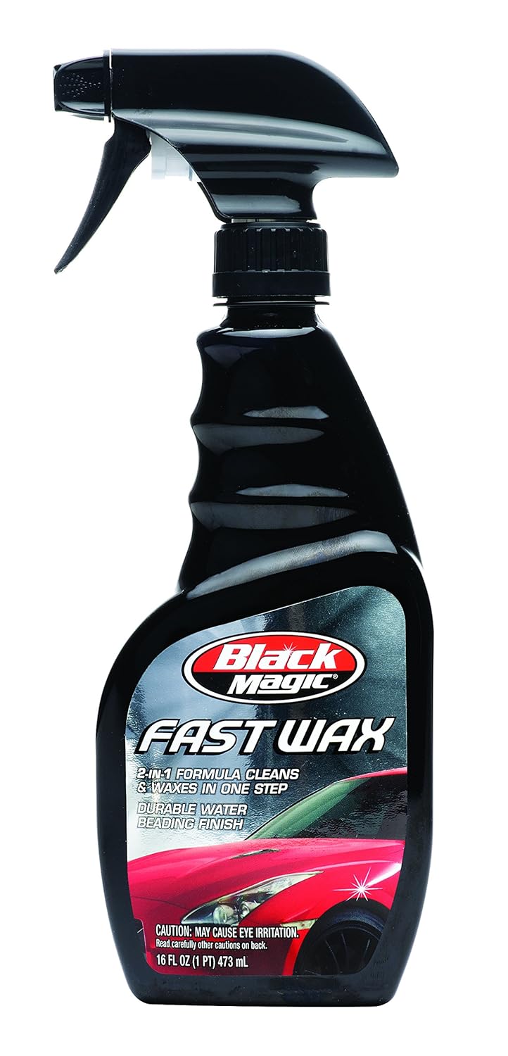 Black Magic 120025 2in1 Fast Wax Spray (473 ml) Amazon.in Car