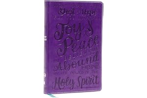 NKJV, Holy Bible for Kids, Verse Art Cover Collection, Leathersoft, Purple, Comfort Print: Holy Bible, New King James Version