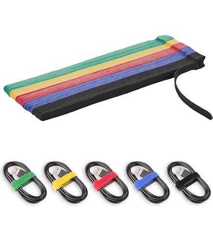 Pasow 50pcs Reusable Fastening Adjustable Cable Ties Wire Pasow 50pcs Reusable Fastening Adjustable Cable Ties Wire