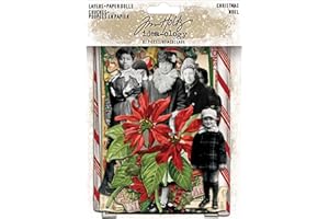 Tim Holtz Layers Paper Dolls - Christmas