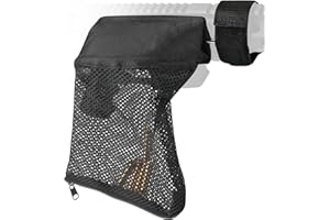 Feyachi Brass Shell Catcher, Tactical Cartridge Nylon Mesh Collector Casing Catcher for Rifle Range Shooting