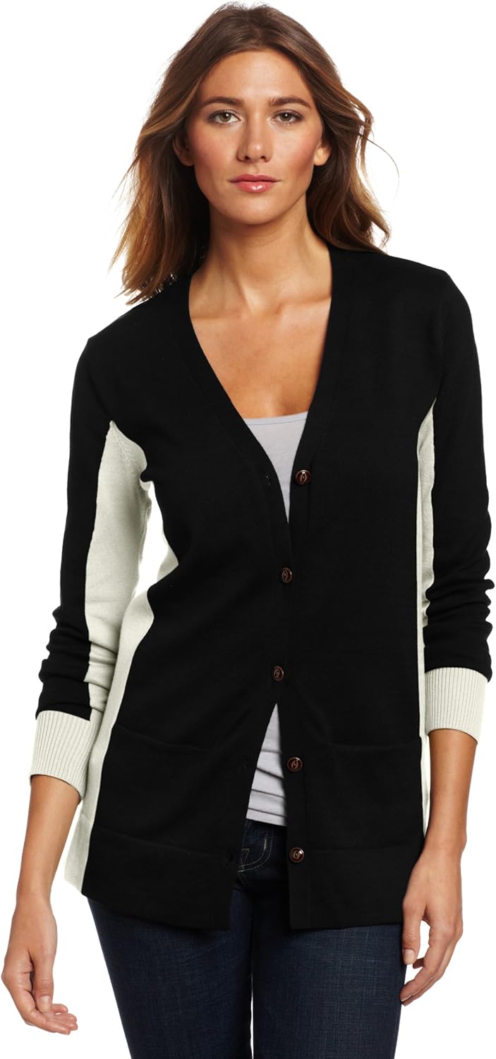 525 America Women's Color Block Cardigan at Amazon Women’s Clothing