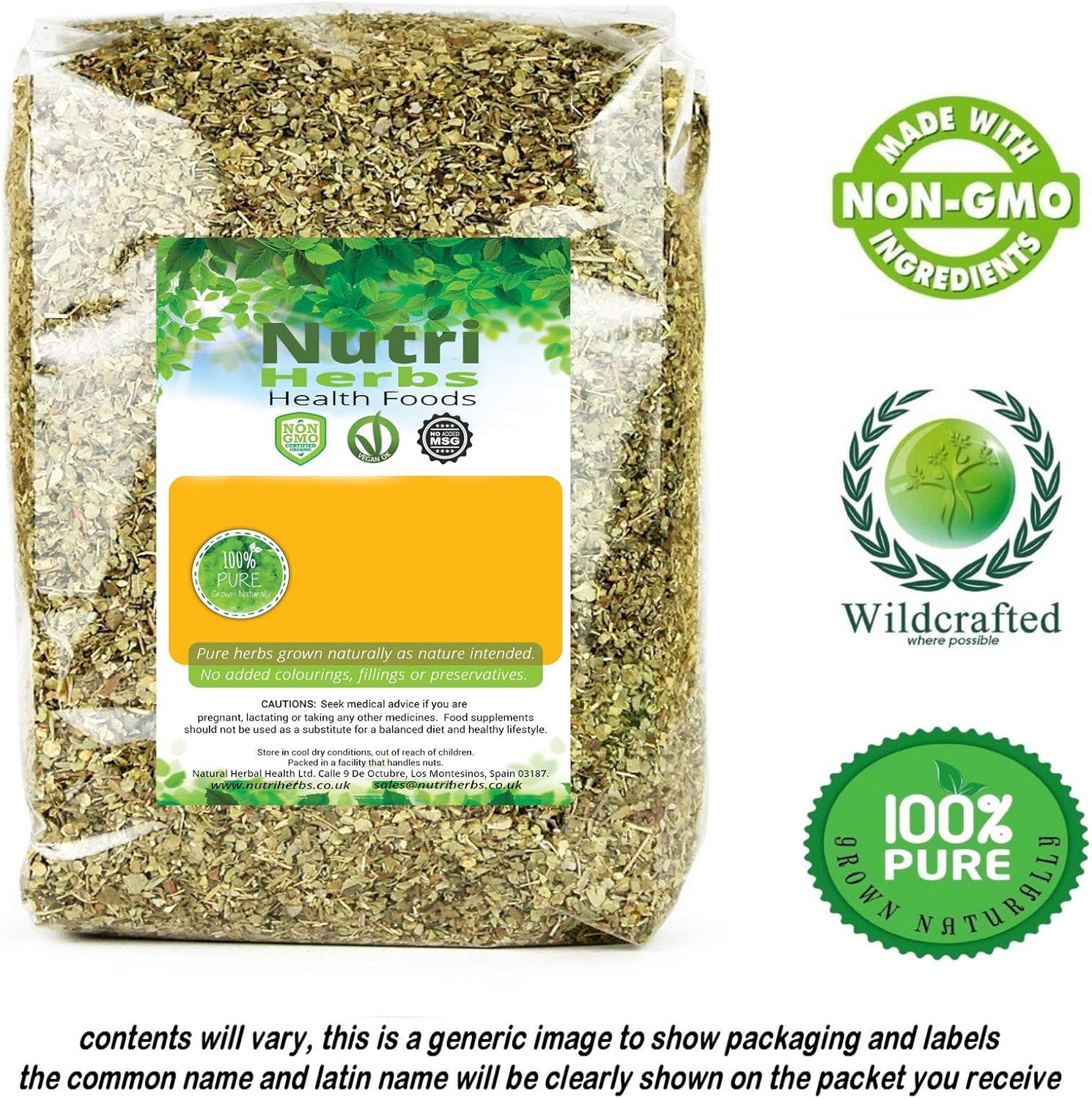 Amazon Com Organic Couch Grass Elymus Repens Cut Herb 100g