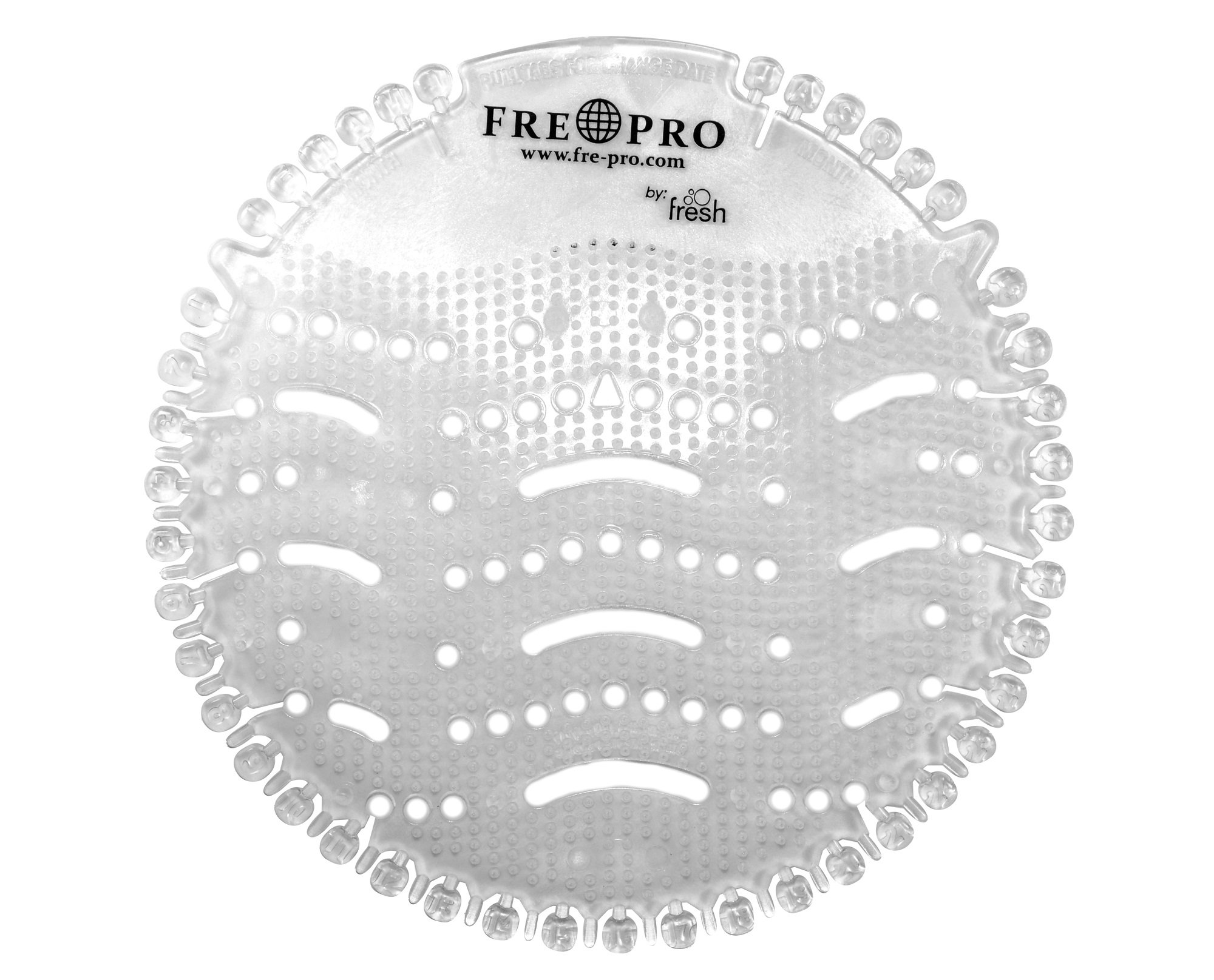 Fre-Pro WAVE - Pissoir & Urinal Insert - 30 Days Fresh Effect - Honeysuckle, Pack of 10