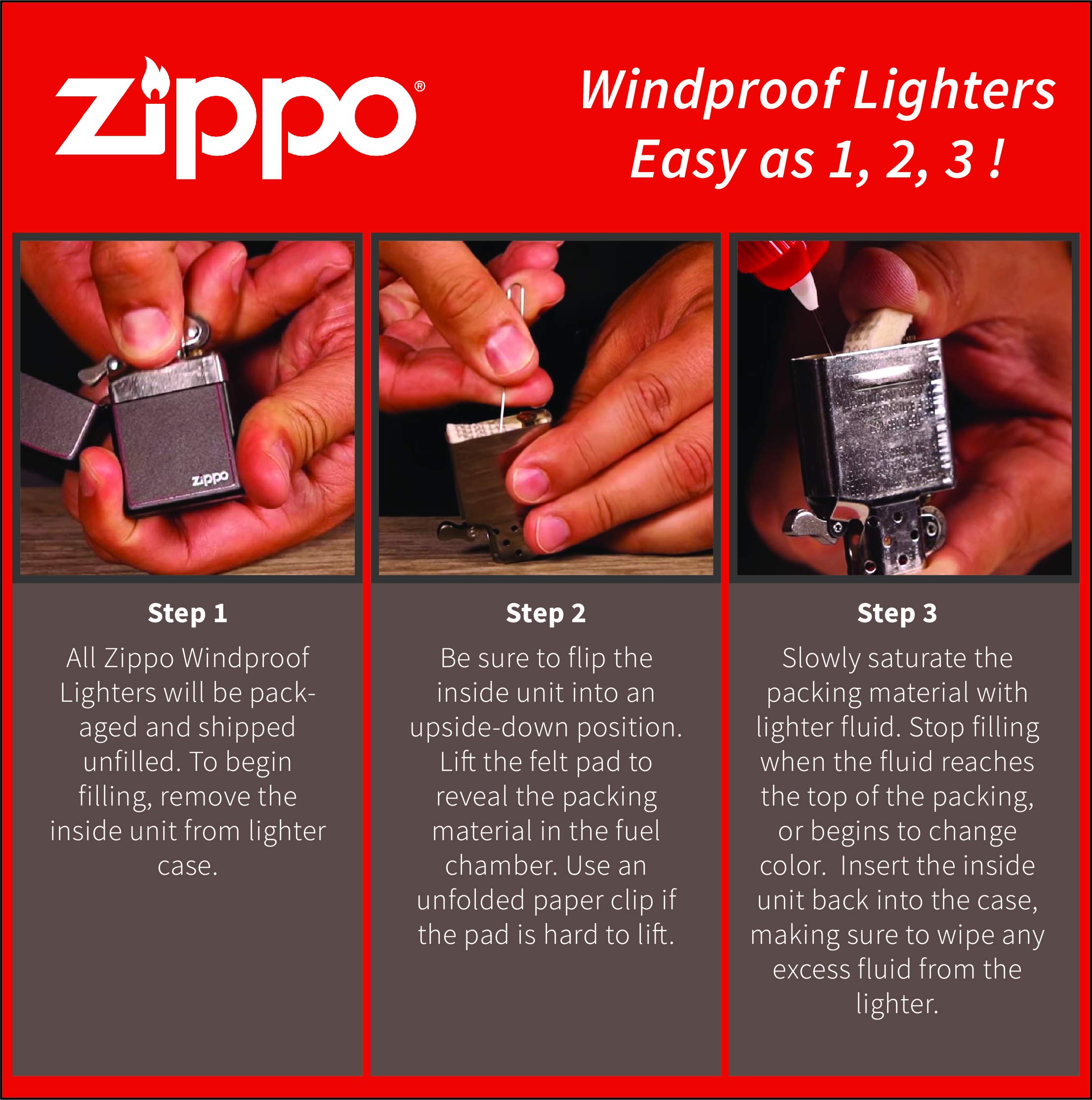 Zippo Windproof Lighter Metal Long Lasting Zippo Lighter Best with