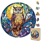 Owl Wooden Puzzles for Adults, Jigsaw Puzzle 200