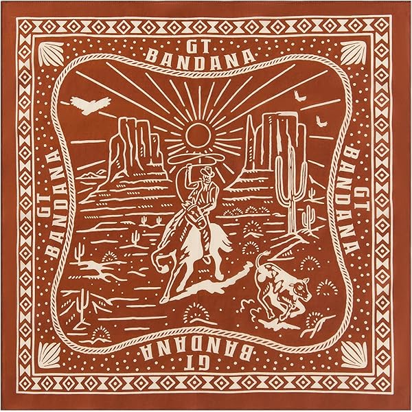 ▪️40’s【COWBOY】 VINTAGE BANDANA ▪️40's【COWBOY】 VINTAGE BANDANA Vintage Cowboy Bandana | eBay