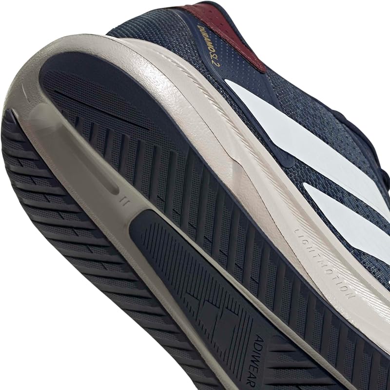 Homme Duramo SL 2 Running Shoes, Night Indigo/Cream White/Gold met., 42 EU — photo 6 sur 8