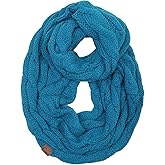 Funky Junque Infinity Scarf for Women – Oversized Chunky Winter Scarf, Colorful Fall Scarves, Soft Sweater Wrap Cozy Style