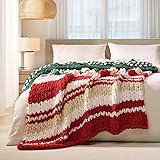 L'AGRATY Chunky Knit Blanket