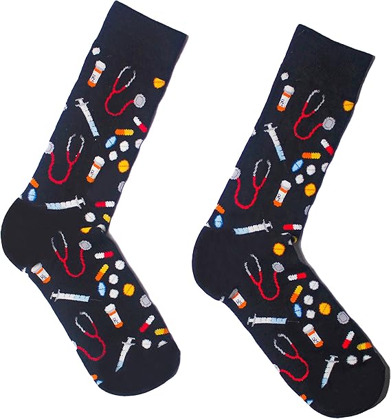 Doctors Unisex Novelty Casual Crew Socks Clothing
