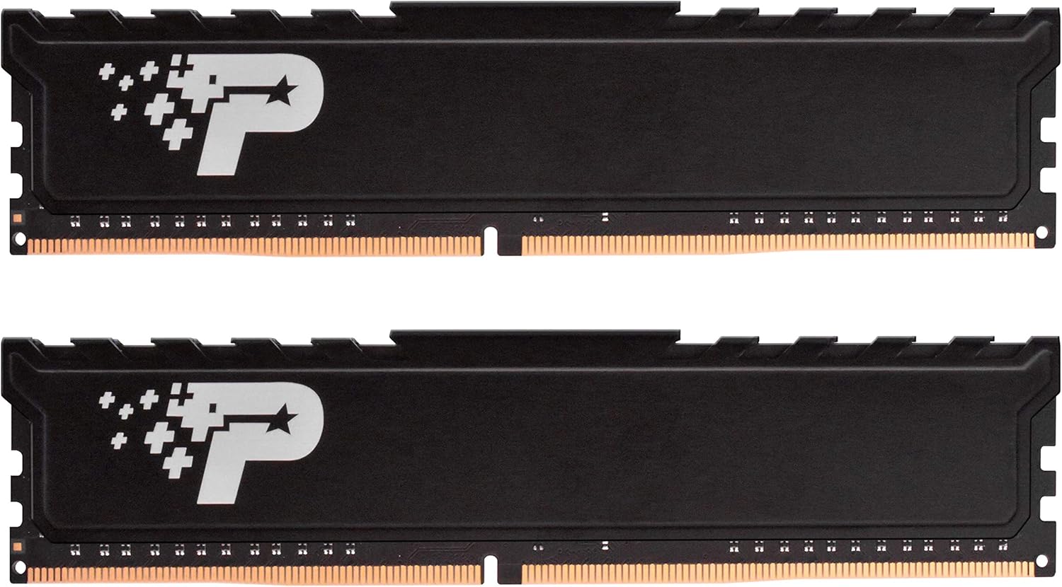 Patriot Signature Premium DDR4 32GB (2x16GB) 2666MHz (PC4-21300) UDIMM kit with Heatshield PSP432G2666KH1