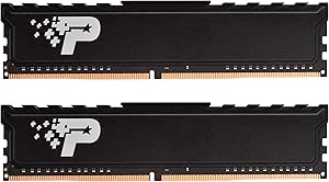 Patriot Signature Premium DDR4 32GB (2x16GB) 2666MHz (PC4-21300) UDIMM kit with Heatshield PSP432G2666KH1