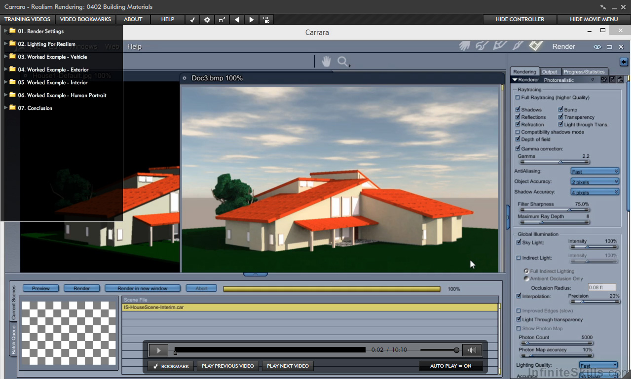 Carrara - Realism Rendering [Online Code] - Thumbnail 4