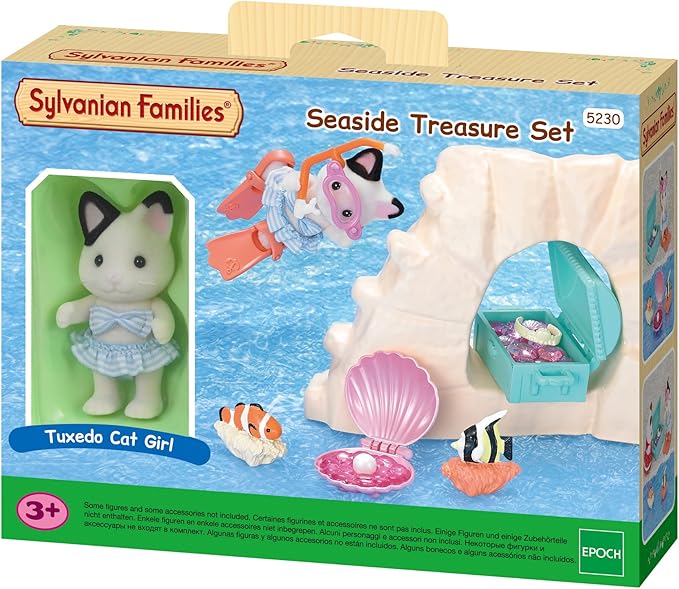 sylvanian seaside treasure set
