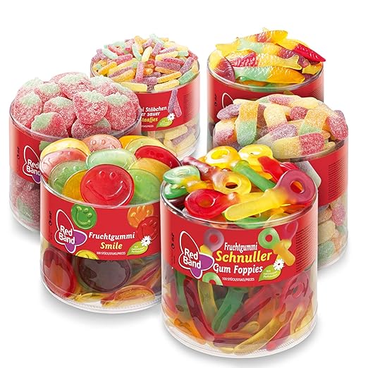 Red Band Probierpaket - Fruchtgummi 6er Pack